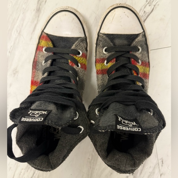 Converse x Woolrich high-top sneakers - Picture 4 of 7